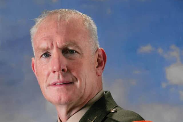 Acting Sergeant Major Declan O'Connell who tragically died in a parachuting accident in Spain on Sunday. The 54-year-old from County Kildare was undertaking a civilian parachute instructors' course in Spain, in a private capacity and was off duty when the incident occurred