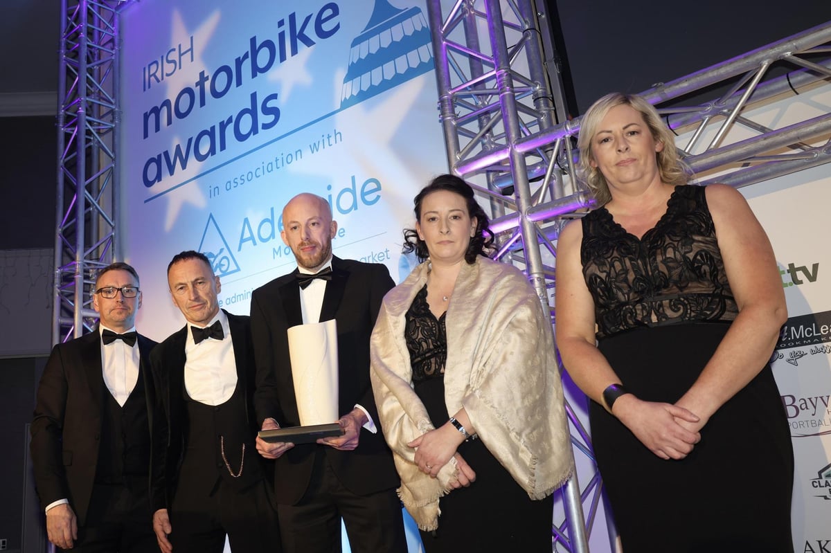 Who were the big winners on the night as the Irish Motorbike Awards returned in Belfast?