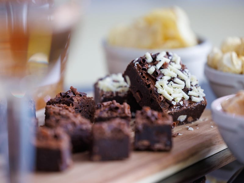 Gold & Browne’s award-winning Belgian chocolate brownies, handcrafted in Co Antrim and made entirely gluten-free without compromising on taste