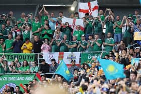 A number of Northern Ireland fans made the long trip to Kazakhstan for their UEFA Euro 2024 qualifier