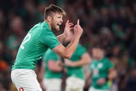 Ireland's Ross Byrne who has been handed a first Six Nations start as part of six changes for Saturday’s clash with Italy.