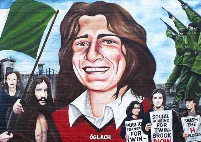 A Bobby Sands mural