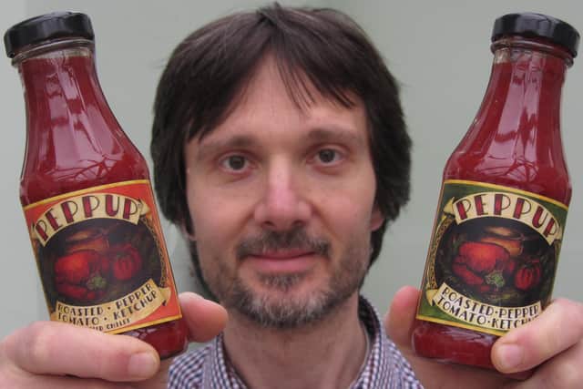 PEPPUP’s Dr Luca Montorio, originally from Turin, is now supplying pizza sauce and other Italian foods across Northern Ireland from Newtownards