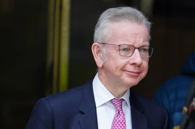 Minister for Levelling Up, Housing and Communities, Michael Gove