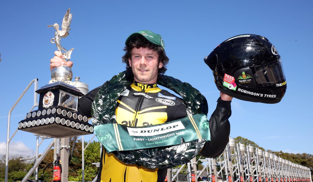 How Mike Browne shrugged off horror Cookstown 100 crash to clinch two Irish titles and maiden Manx Grand Prix victory in four months