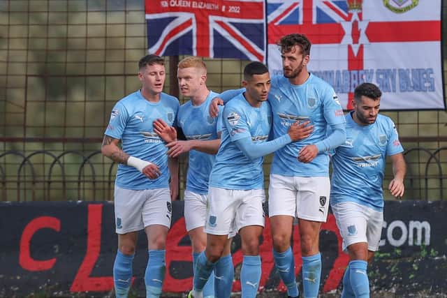 Ballymena United enjoyed derby delight at home to Coleraine during Saturday's Premiership programme
