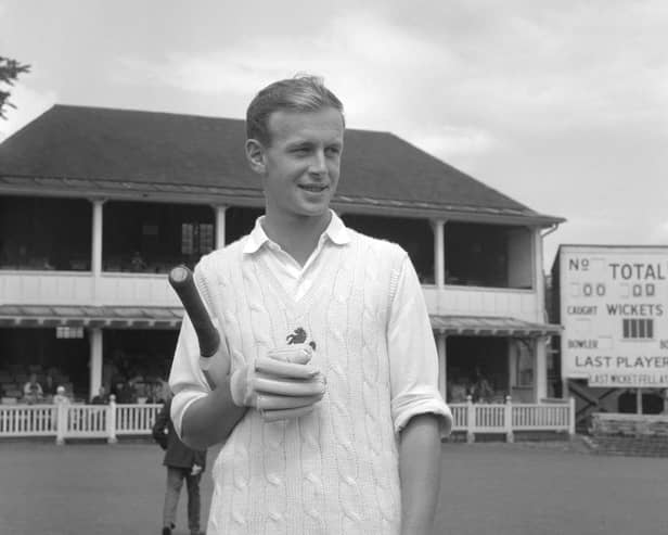 Former England and Kent spinner Derek Underwood - pictured in 1966 - has died at the age of 78. (Photo by PA/PA Wire)