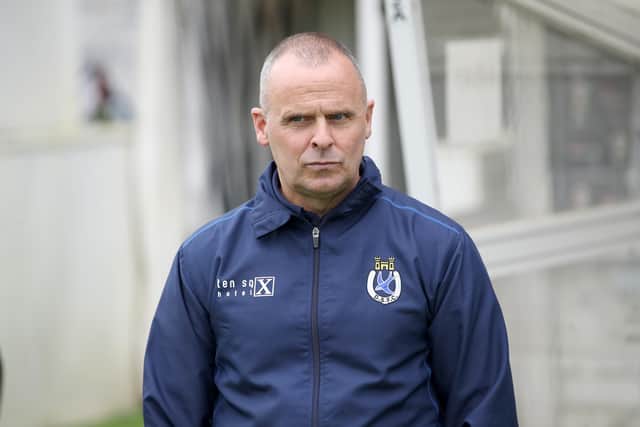 Dungannon Swifts manager Rodney McAree. PIC: INPHO/Declan Roughan