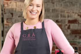 Gráinne Mullins, founder of Grá Chocolates in Galway, created an innovative hot chocolate with Black Bush from Old Bushmills in Co Antrim