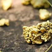 An image of a gold nugget from Conroy Gold PLC
