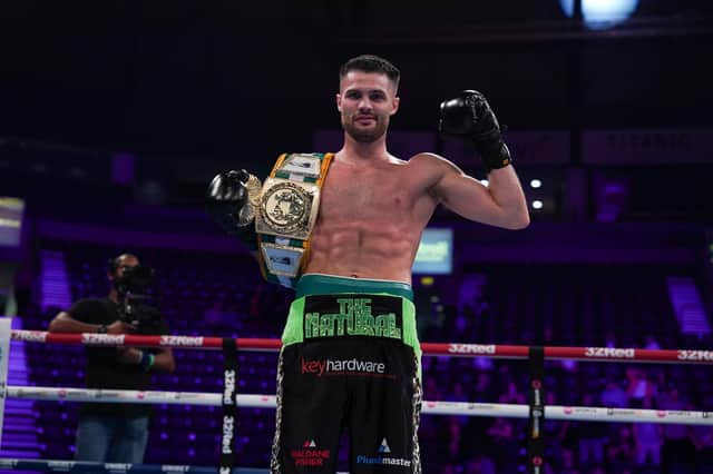 James Rashid WATCH: 'Devastating shot' in left-hook Belfast Brawl victory for James ...