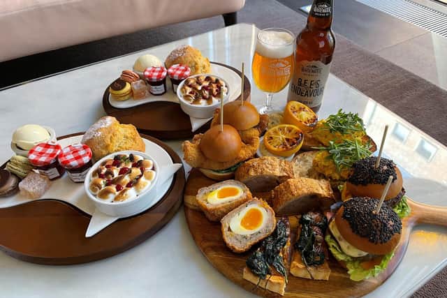 Cornucopia of gastronomic delights on offer at the Fitzwilliam Hotel's 'Coronaton Crafternoon Tea'. Why not book your reservation now?