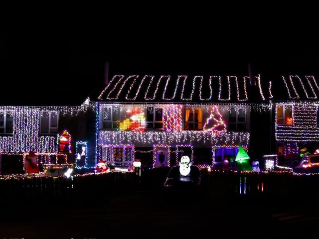 In a heartwarming display of community spirit, residents of a Portrush estate have come together to create Christmas cheer for everyone in the local area. Credit DM PhotographyNI