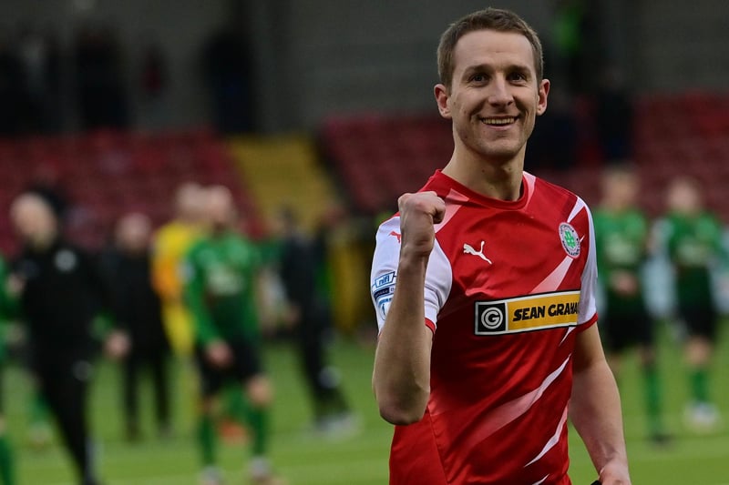 Former Carrick Rangers, Glentoran and Ballymena United defender Jonny Addis moved to Cliftonville in the summer of 2021 and played in 37 of the Reds' league matches this season as they missed out on European football with play-off defeat to Glentoran. Transfermarkt value: €200,000