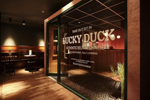 The Lucky Duck Chinese takeaway inside Southside Social