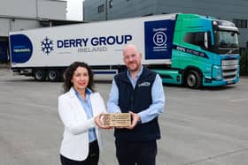 Fiona and Patrick Derry of Derry Group Ireland celebrating becoming a B Corp