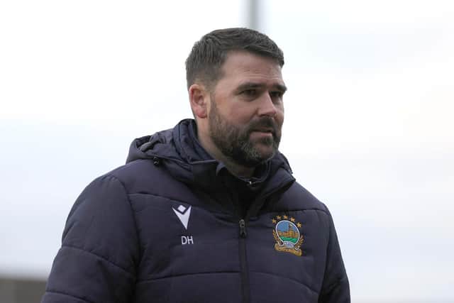 Linfield manager David Healy has been the subject of interest from Dundee. (Photo by David Maginnis/Pacemaker Press)