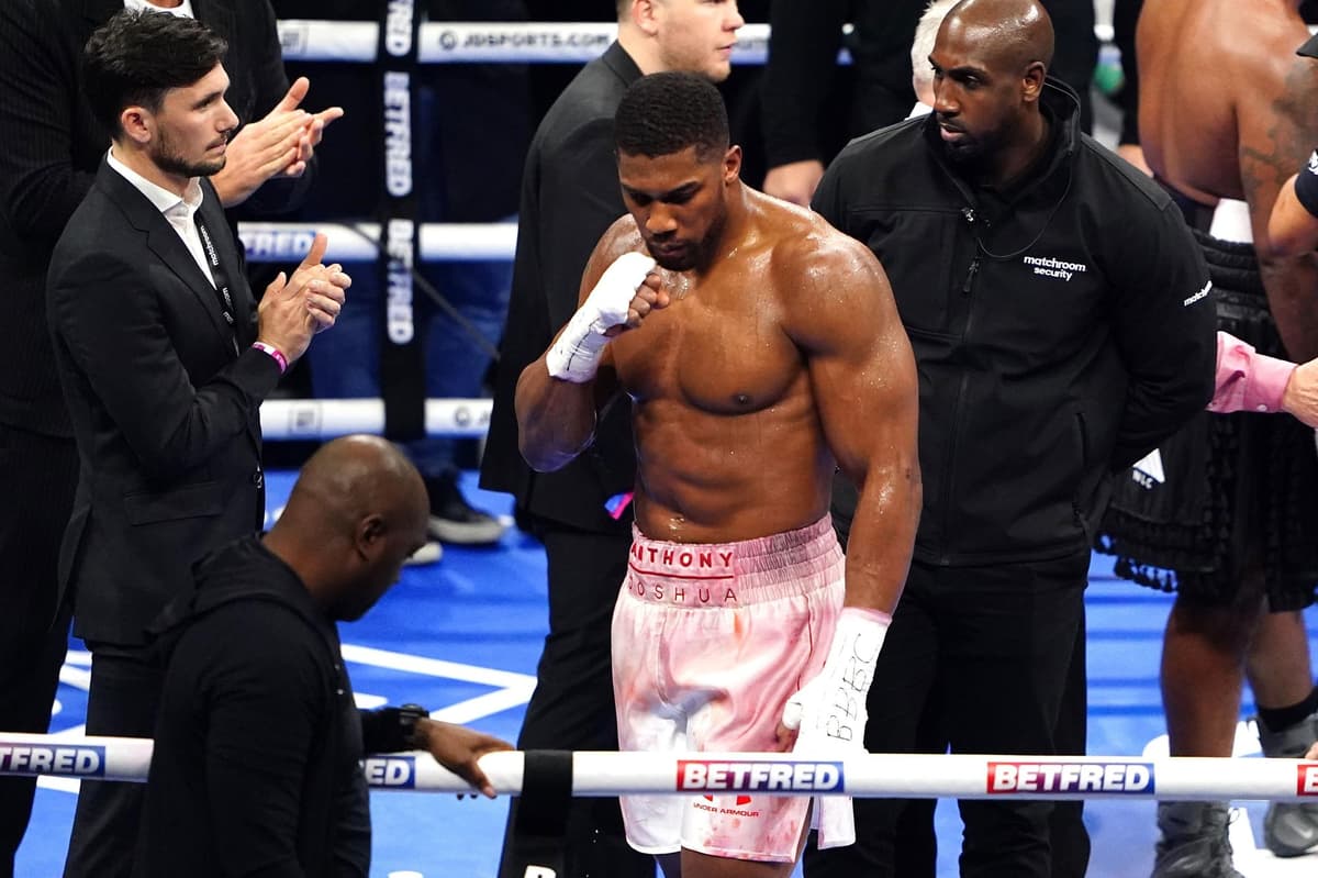 Anthony Joshua would take Tyson Fury fight &#8216;with both hands&#8217; after victory against Jermaine Franklin.