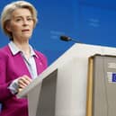 European Commission president Ursula von der Leyen. (AP Photo/Geert Vanden Wijngaert)