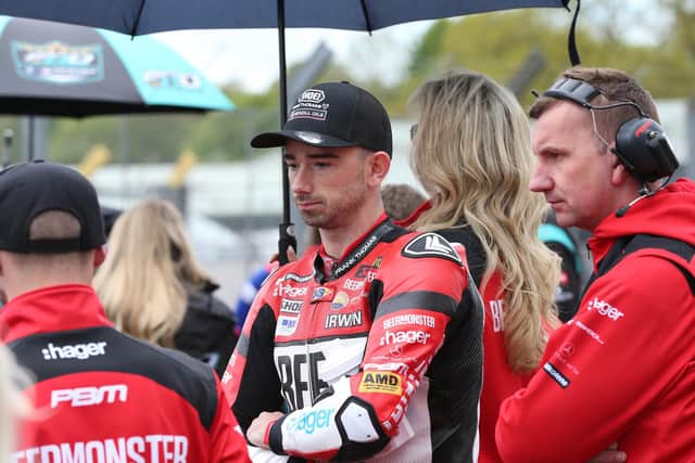 PBM BeerMonster Ducati rider Glenn Irwin is second in the British Superbike Championship with three rounds remaining. Picture: David Yeomans Photography