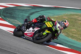 Jonathan Rea was fifth fastest in free practice overall on Friday at Catalunya.
