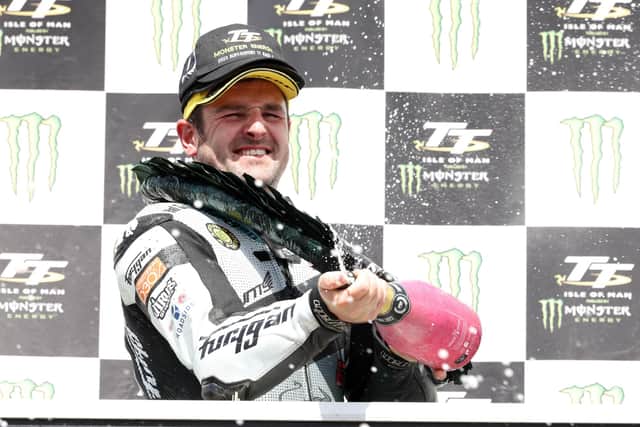 Michael Dunlop won both Supersport races at the 2022 Isle of Man TT to move onto 21 career wins at the event.