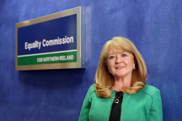 Geraldine McGahey, chief commissioner, Equality Commission for Northern Ireland