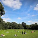 Members of the public in Botanic Gardens, Belfast on Sunday afternoon as the Northern Ireland experienced a spell of warm weather. Photograph by Declan Roughan / Press Eye