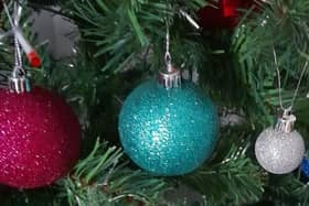 Christmas baubles pic: Local Democracy Reporting Service