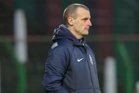 Coleraine manager Oran Kearney saw his side fall out of the top six after last weekend's heavy defeat to Glentoran