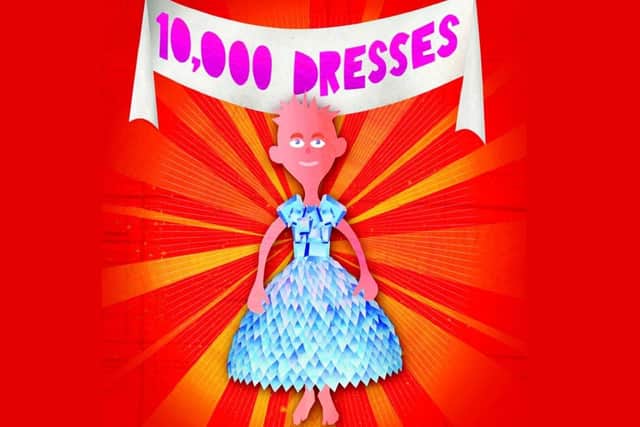 The cover of '10,000 Dresses'