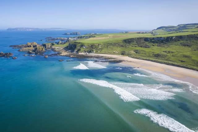 Whitepark Bay on the north coast of Co Antrim was also shortlisted in the Times and Sunday Times guide. Photo: Discover Northern Ireland