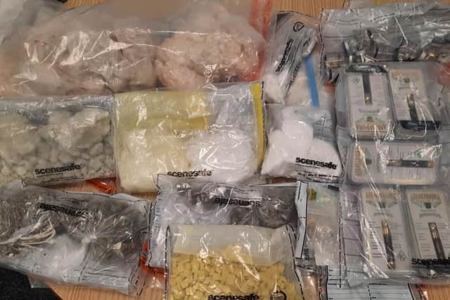 The PSNI has seized £180,000 of controlled drugs in east Belfast.