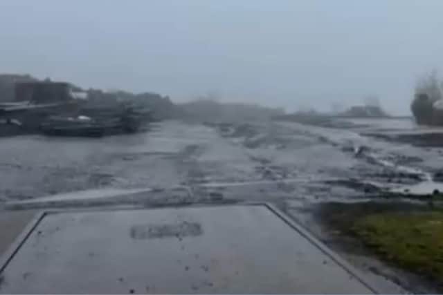 Proposed location for the storage and distribution facility. Pic supplied by Antrim and Newtownabbey Borough Council.