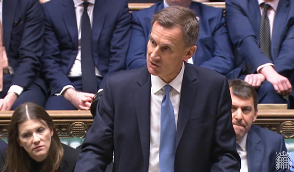 Budget: UK economy is 'on the right track' and will not enter technical recession