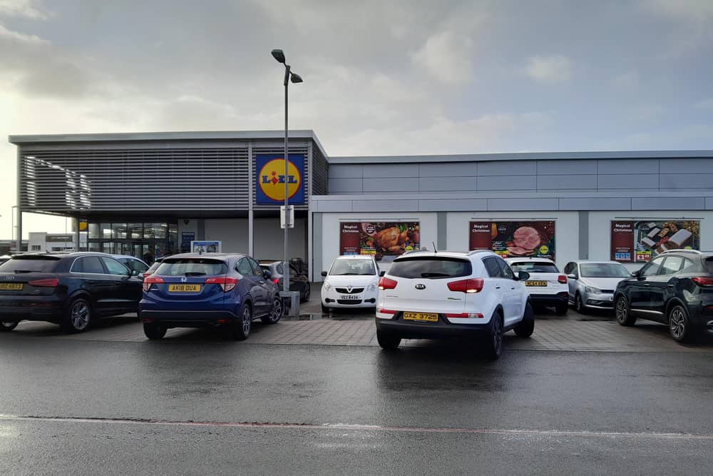 The current Lidl store in Carrickfergus. Picture: Local Democracy Reporting Service
