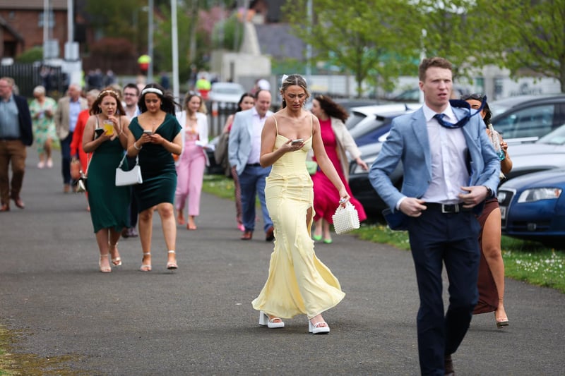 Club Mixers May Day Races at Down Royal Racecourse.

Racegoers pictured at Down Royal.

Photo by Press Eye.