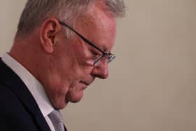 Health Minister Mike Nesbitt resigned on Tuesday after friction with his party leader Jon Burrows over planned reforms to Causeway Hospital in Coleraine.