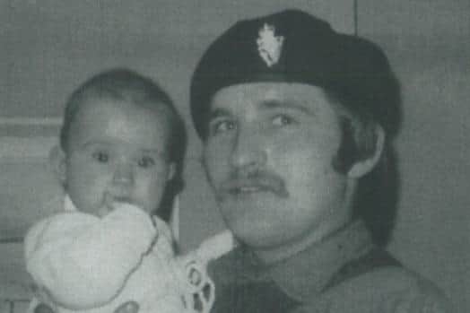 Ronnie Finlay left his baby and two other children behind when the IRA shot him 40 years ago today. He was also a UDR Corporal.