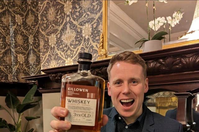 Brendan Carty, the founder of Killowen Irish Whiskey in Rostrevor has won awards for innovative spirits