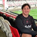 Ulster’s Tom Stewart. (Photo by Arthur Allison/Pacemaker Press)