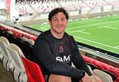 Ulster’s Tom Stewart. (Photo by Arthur Allison/Pacemaker Press)