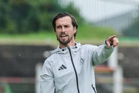 Crusaders manager Declan Caddell. (Photo by David Maginnis/Pacemaker Press)