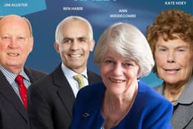 An anti-Protocol rally in Dromore Co Down this Friday will be addressed by Ann Widdecombe, Ben Habib and Kate Hoey and Jim Allister. It is a joint TUV-Reform Party event.