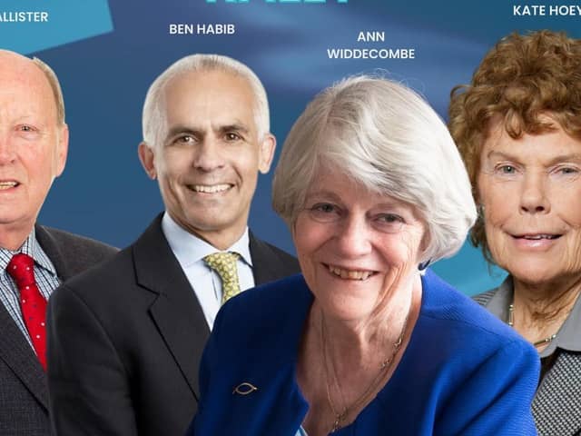 An anti-Protocol rally in Dromore Co Down this Friday will be addressed by Ann Widdecombe, Ben Habib and Kate Hoey and Jim Allister. It is a joint TUV-Reform Party event.
