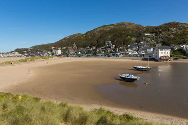 Barmouth Beach in Wales