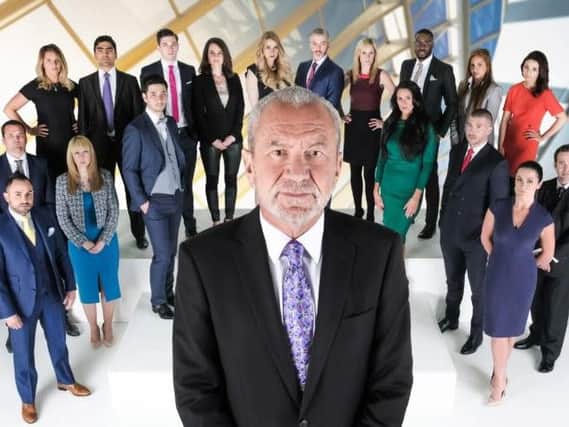 Lord Sugar with The Apprentice 2016 contenders