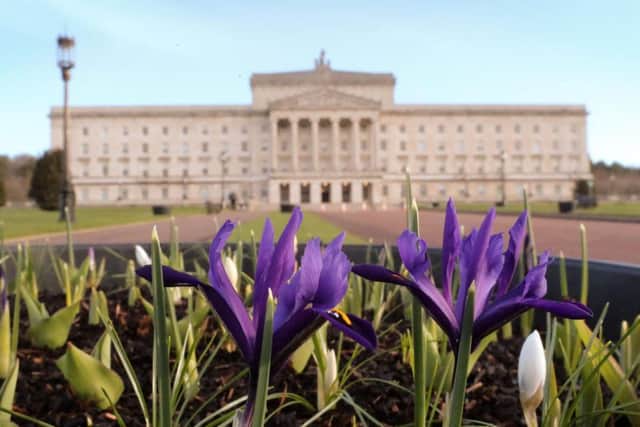 A general view of Stormont Parliament in Belfast as party chiefs will meet Northern Ireland Secretary James Brokenshire later for preliminary talks on finding a way to restore devolution, it is understood.