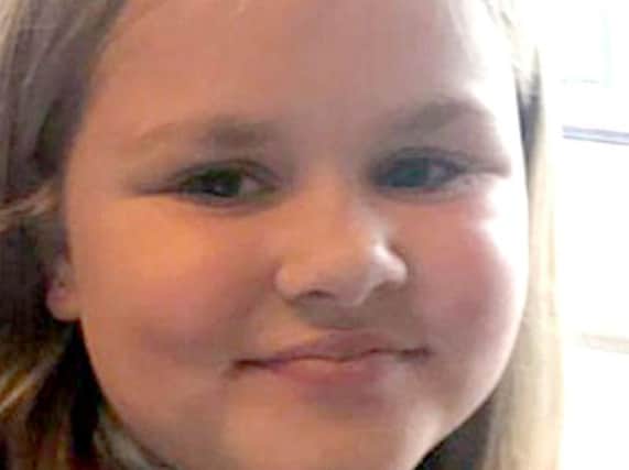 Undated family handout photo issed by Police Scotland of eight-year-old Kayla MacDonald, from Dunbeg, who died after getting trapped under falling logs in an Argyll and Bute forest near the village of Benderloch on Sunday afternoon