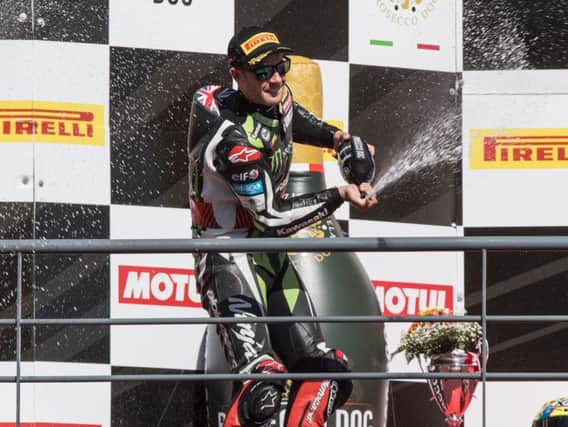 Jonathan Rea won both World Superbike races at Portimao in Portugal.